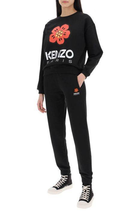 kenzo joggers with embroidery