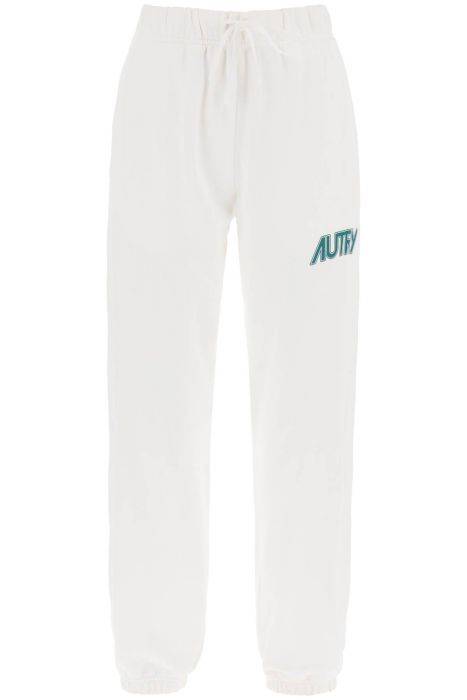 autry joggers with logo print
