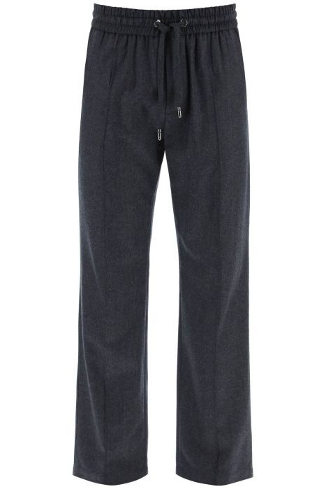 dolce & gabbana flannel trousers for men