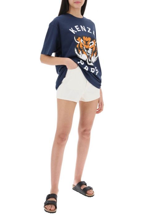 kenzo shorts in denim giapponese