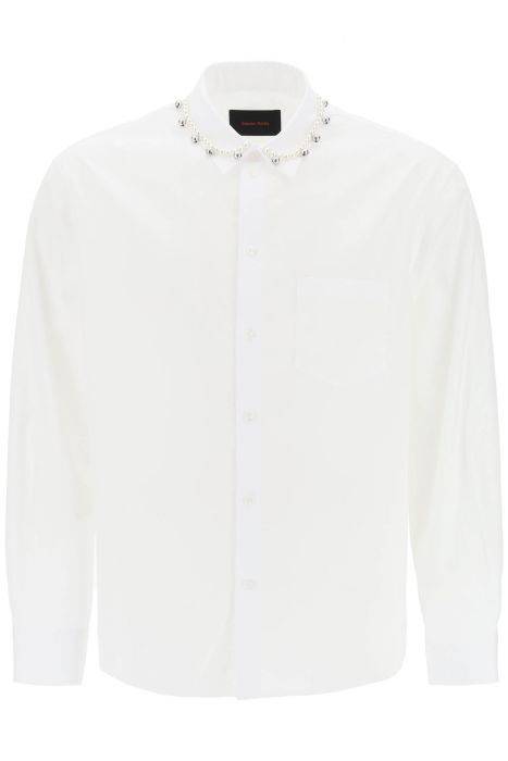 simone rocha "shirt with pearls and bells