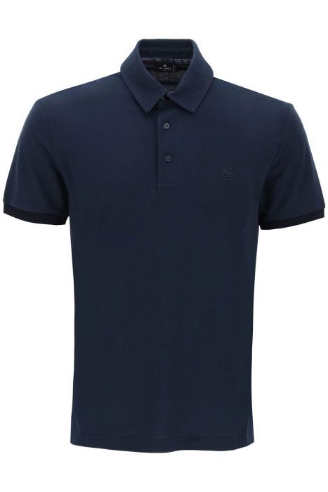 etro regular fit polo shirt