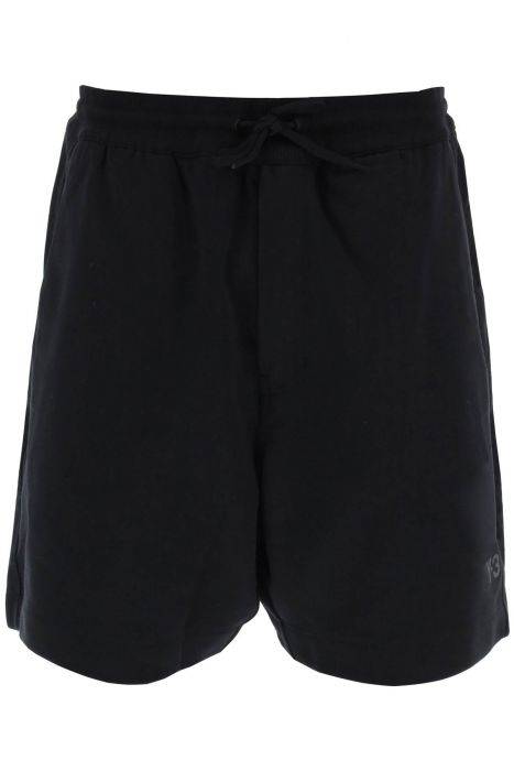 y-3 french terry jogger bermuda shorts