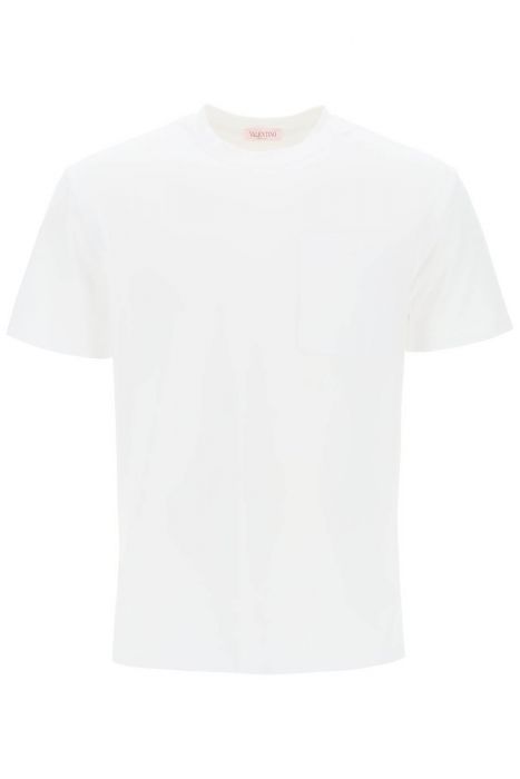 valentino garavani "cotton t-shirt with v detail"