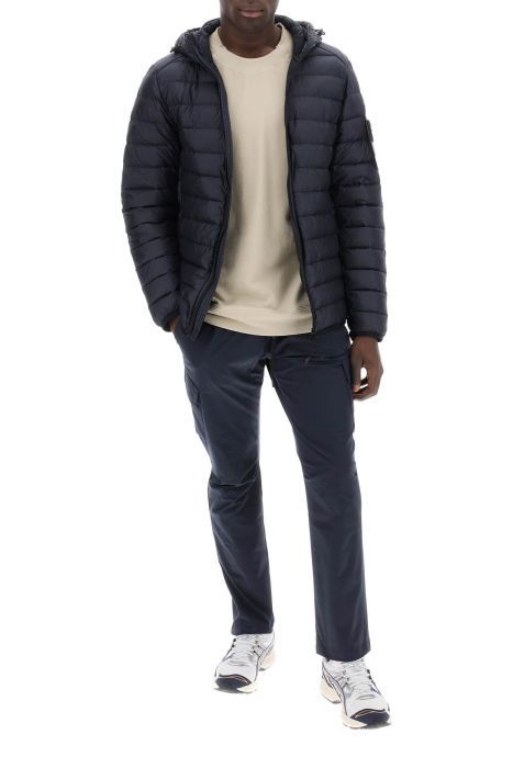 stone island lightweight jacket in r-nylon down-tc