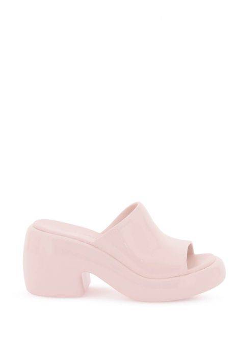 ferragamo mules with chunky sole
