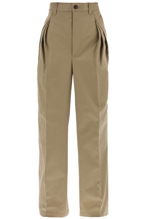 maison margiela trousers with triple ple