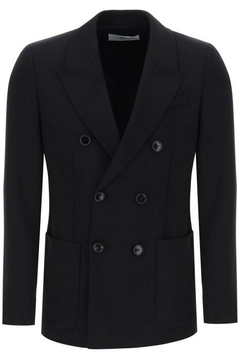 ami alexandre matiussi double-breasted wool jacket for men