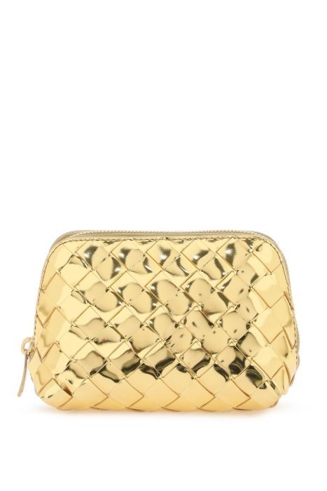 bottega veneta laminated leather intrecciato