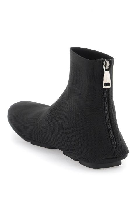 dolce & gabbana stretch knit ankle boots