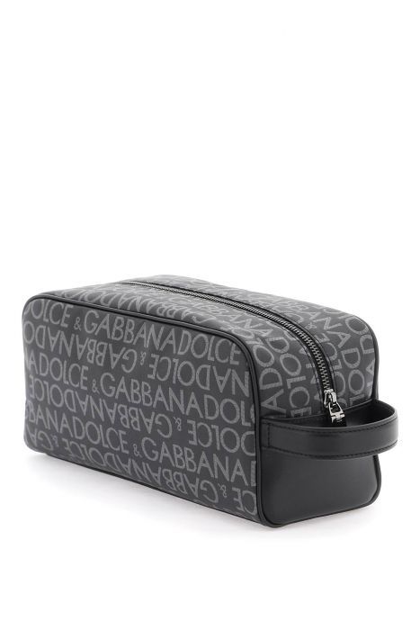 dolce & gabbana coated jacquard vanity case