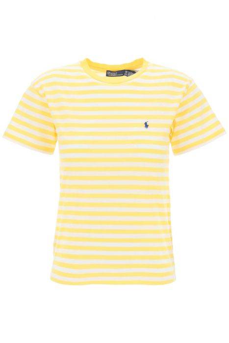 polo ralph lauren striped crewneck t-shirt