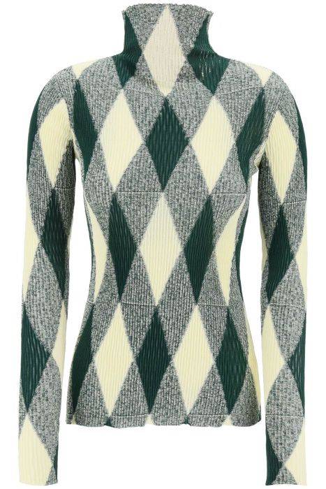 burberry "striped cotton and silk dolcev
