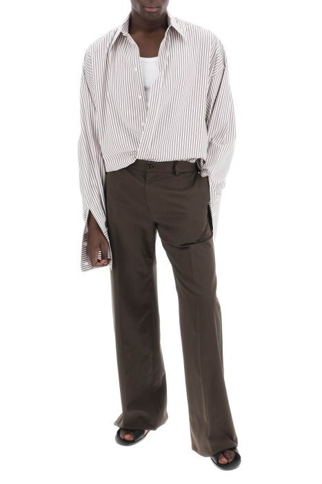 dolce & gabbana tailored cotton trousers for men