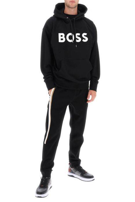 boss sullivan logo hoodie
