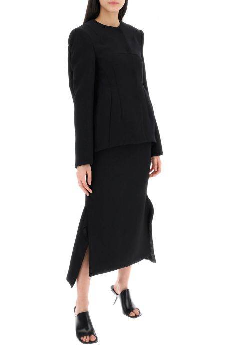 sportmax "tailored and cocoon-shaped