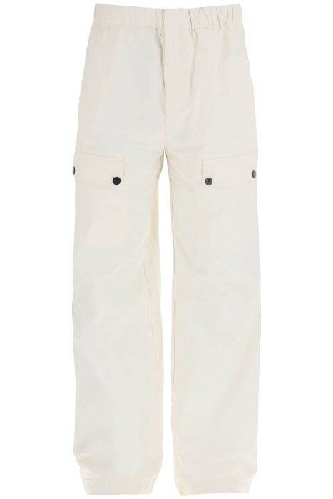 ferragamo linen coated pants for men