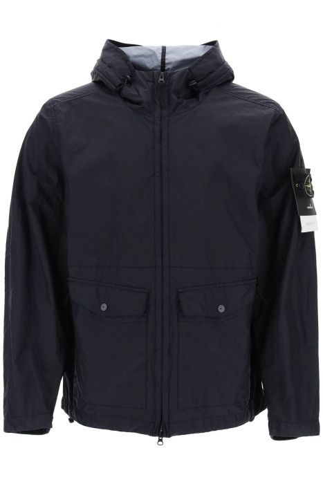 stone island membrana 3l tc hooded jacket