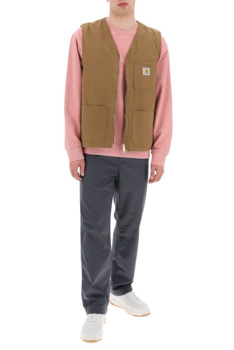 carhartt wip gilet arbor in cotone