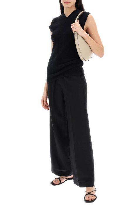 toteme lightweight linen and viscose trousers