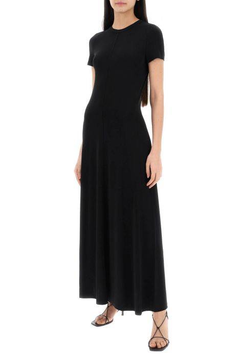 toteme maxi jersey dress in seven