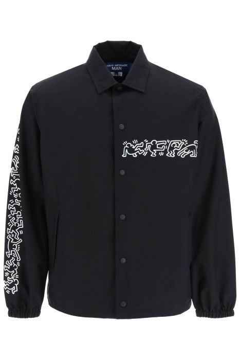 junya watanabe keith haring overshirt jacket