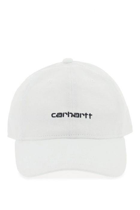 carhartt wip cappello baseball script in canvas