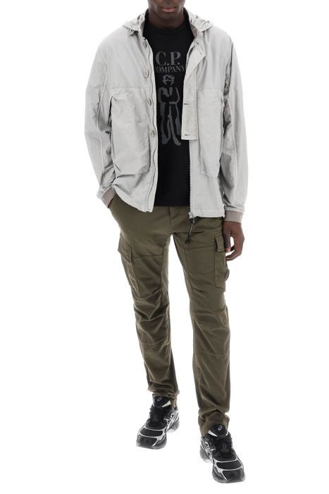 cp company "flatt nylon goggle jacket