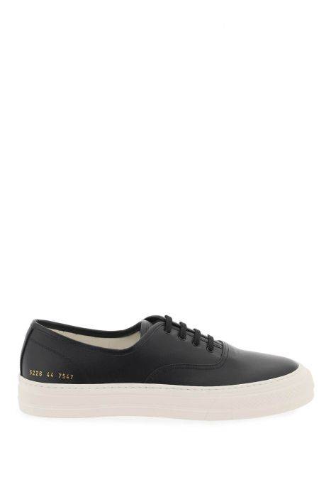 common projects hammered leather sneakers