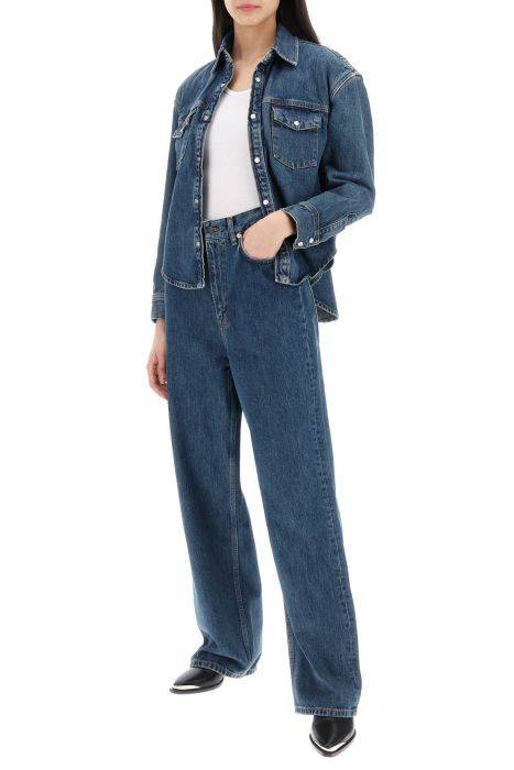 wardrobe.nyc low-waisted loose fit jeans