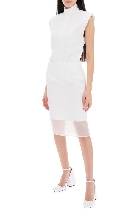 sportmax high-necked sleeveless top in cann