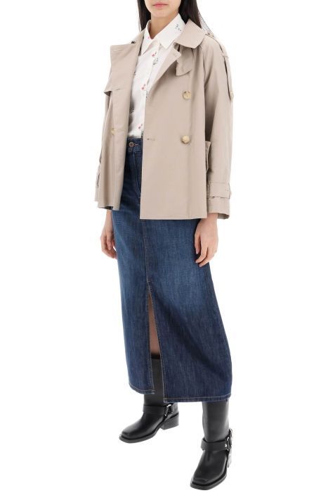 max mara the cube waterproof trench coat