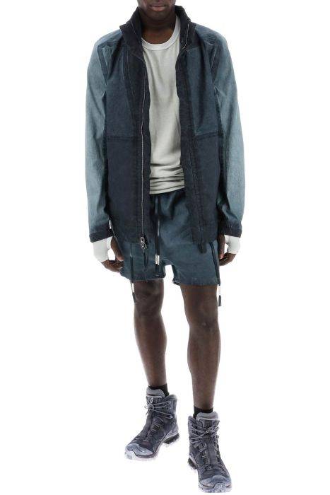 boris bidjan saberi giacca outdoor reversibile in cotone tecnico