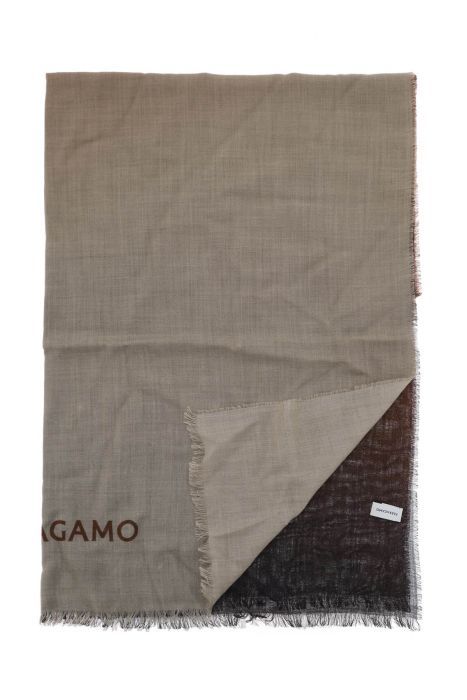 ferragamo "gradient cashmere and silk stole"