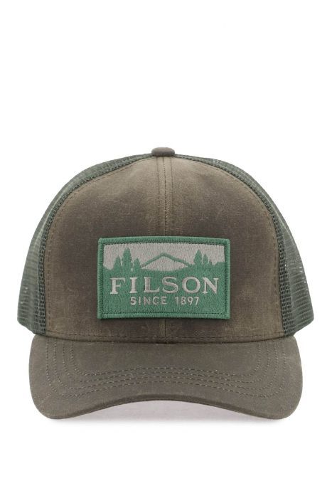 filson water-repellent cotton trucker