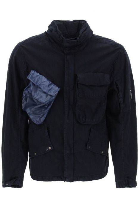 cp company goggle jacket in 50 threads