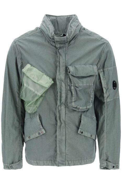 cp company goggle jacket in 50 threads