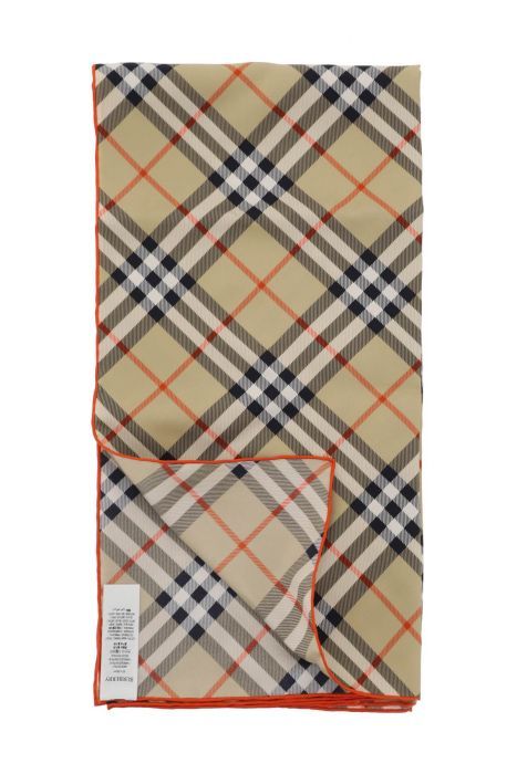 burberry "organic silk checkered scar