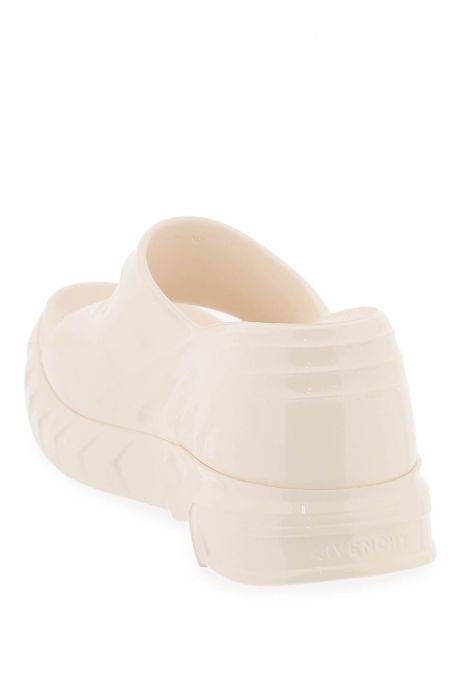 givenchy marshmallow rubber wedge sandals with platform