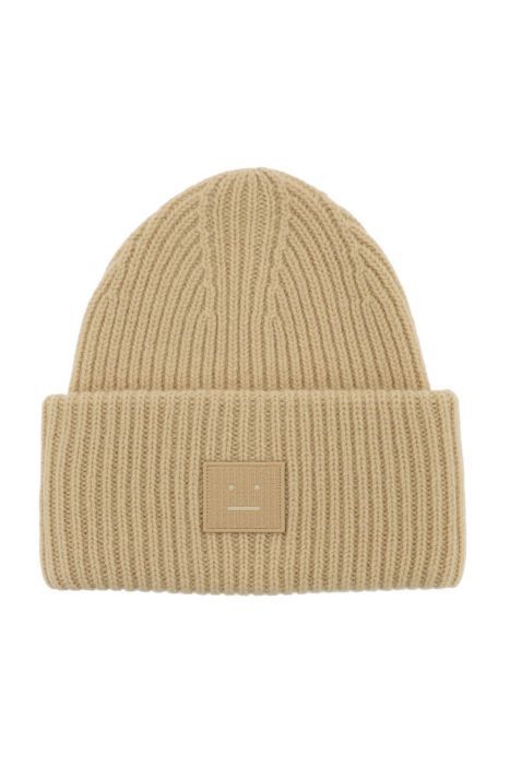 acne studios cappello beanie face in lana