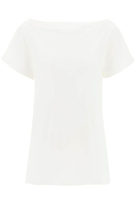 courreges twisted body t-shirt