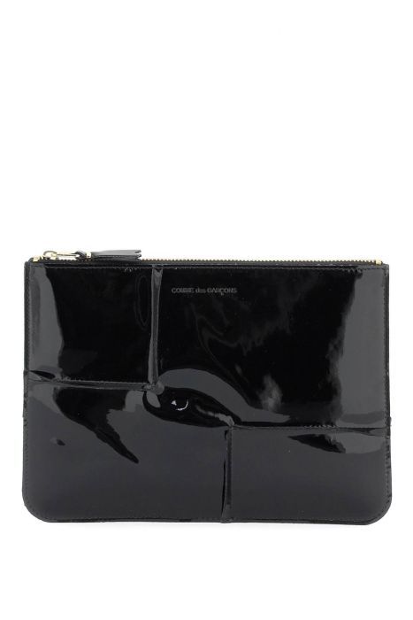 comme des garcons wallet pouch in vernice