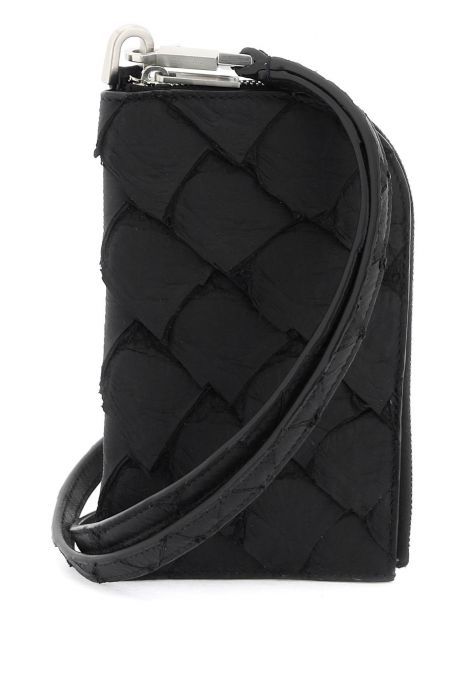 rick owens pirarucu wallet with