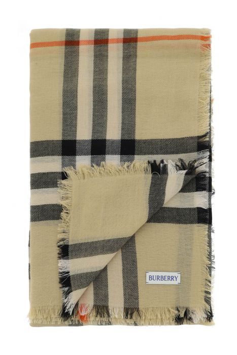 burberry ered wool stole