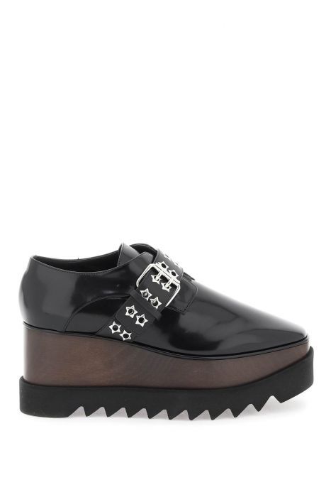 stella mccartney platform elyse lace-up shoes