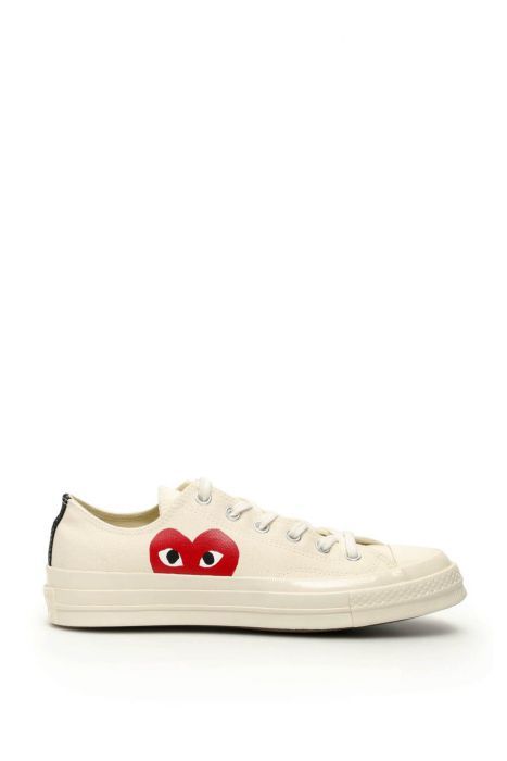 comme des garcons play sneakers chuck 70 low-top comme des garçons play x converse