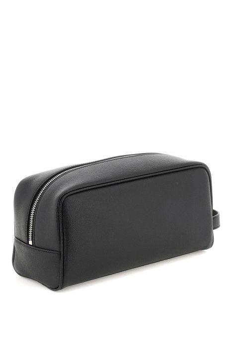 saint laurent grain de poudre leather vanity case