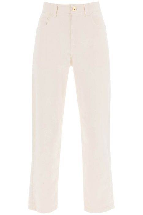 brunello cucinelli able cotton denim jeans for everyday wear.