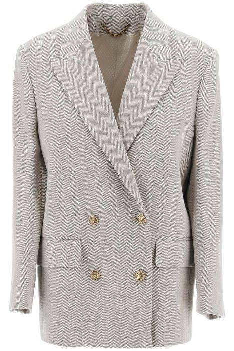 golden goose double-breasted blazer in h