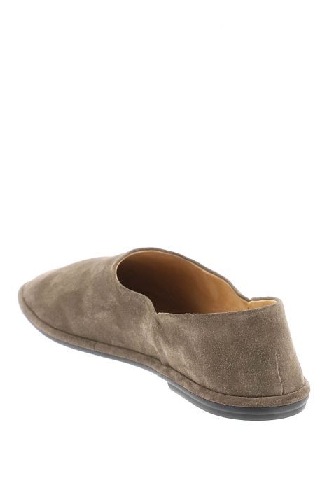the row slip-on canal in pelle scamosciata